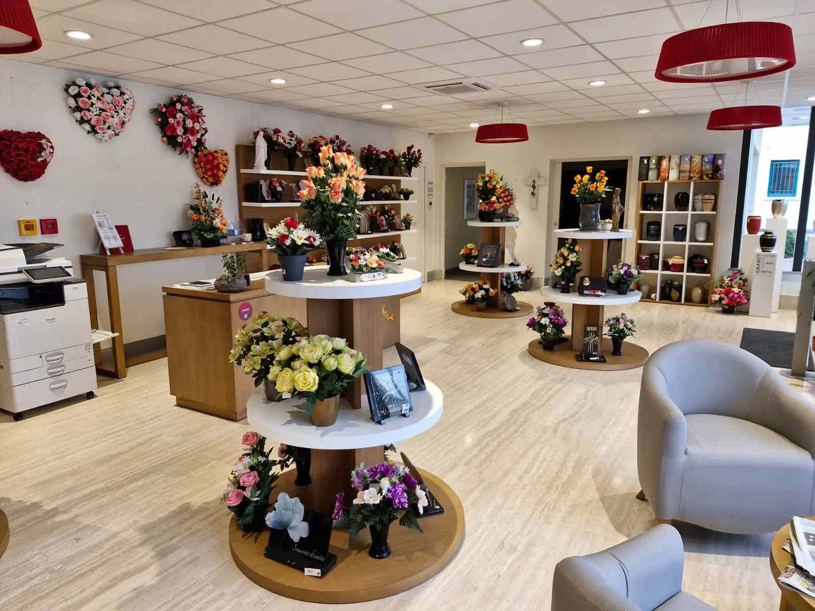 Boutique Pompes Funèbres, articles funéraire