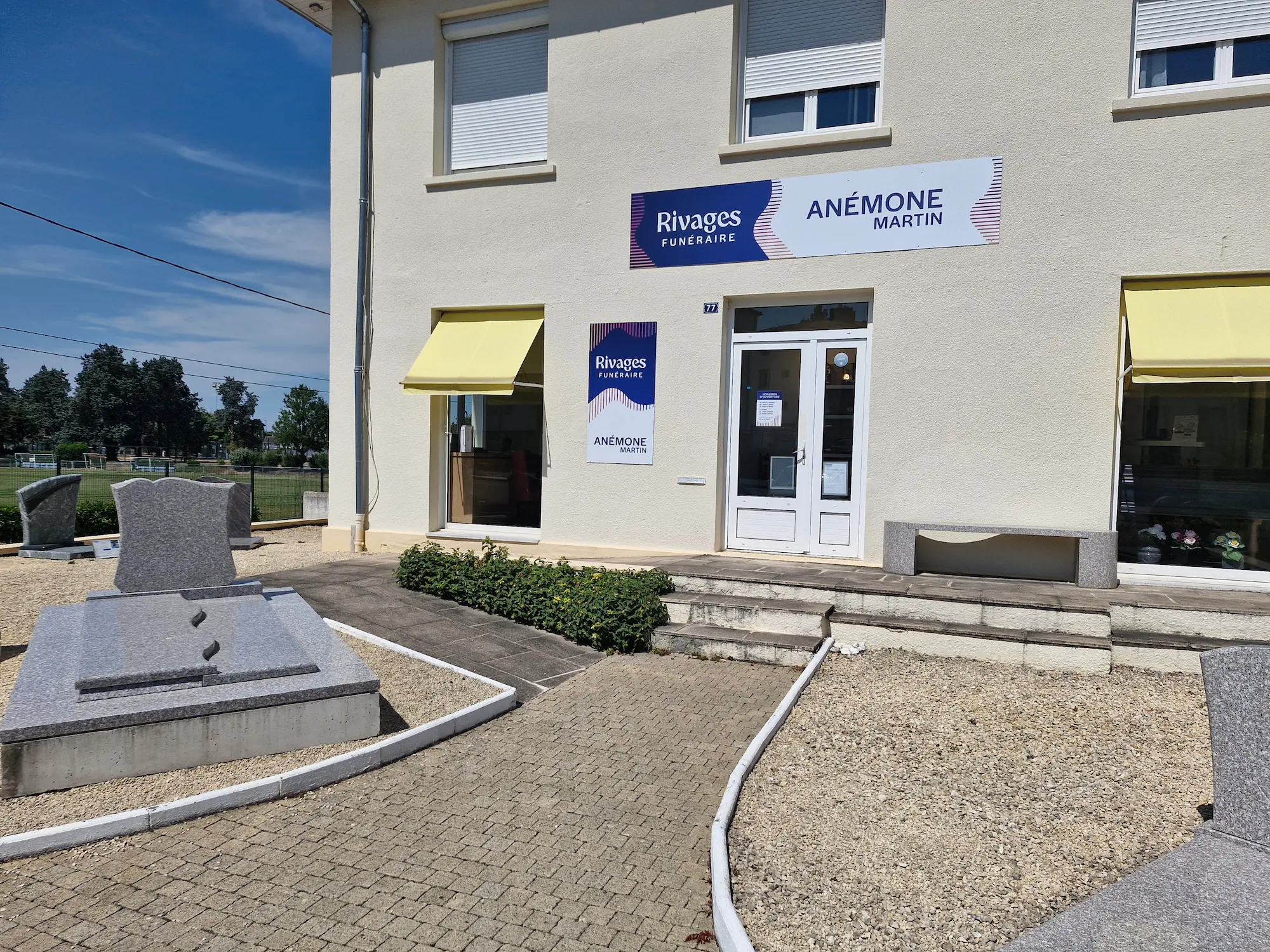 Agence pompes funèbres Anémone Martin Poitiers