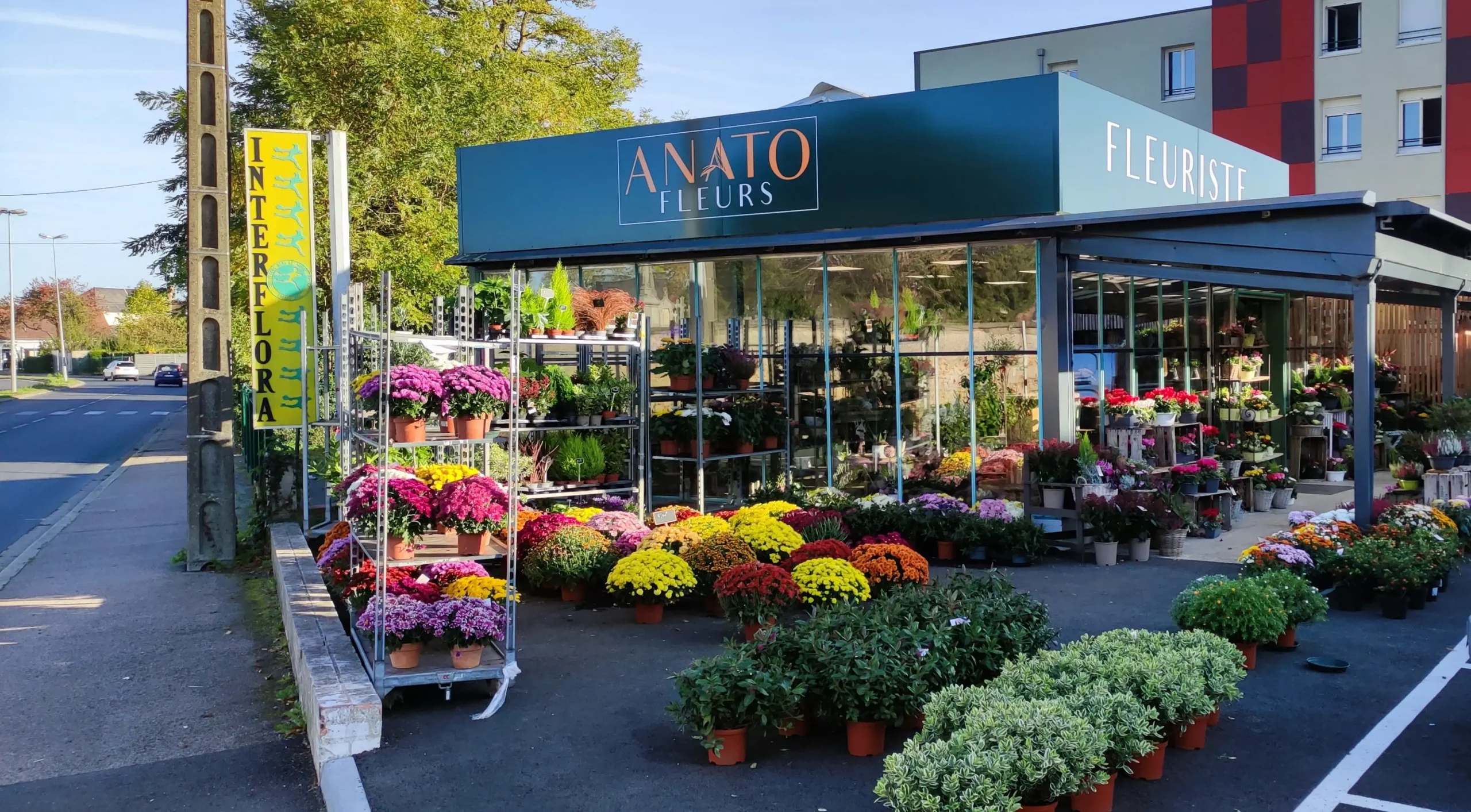 Enseigne Anato Fleurs à Argentan