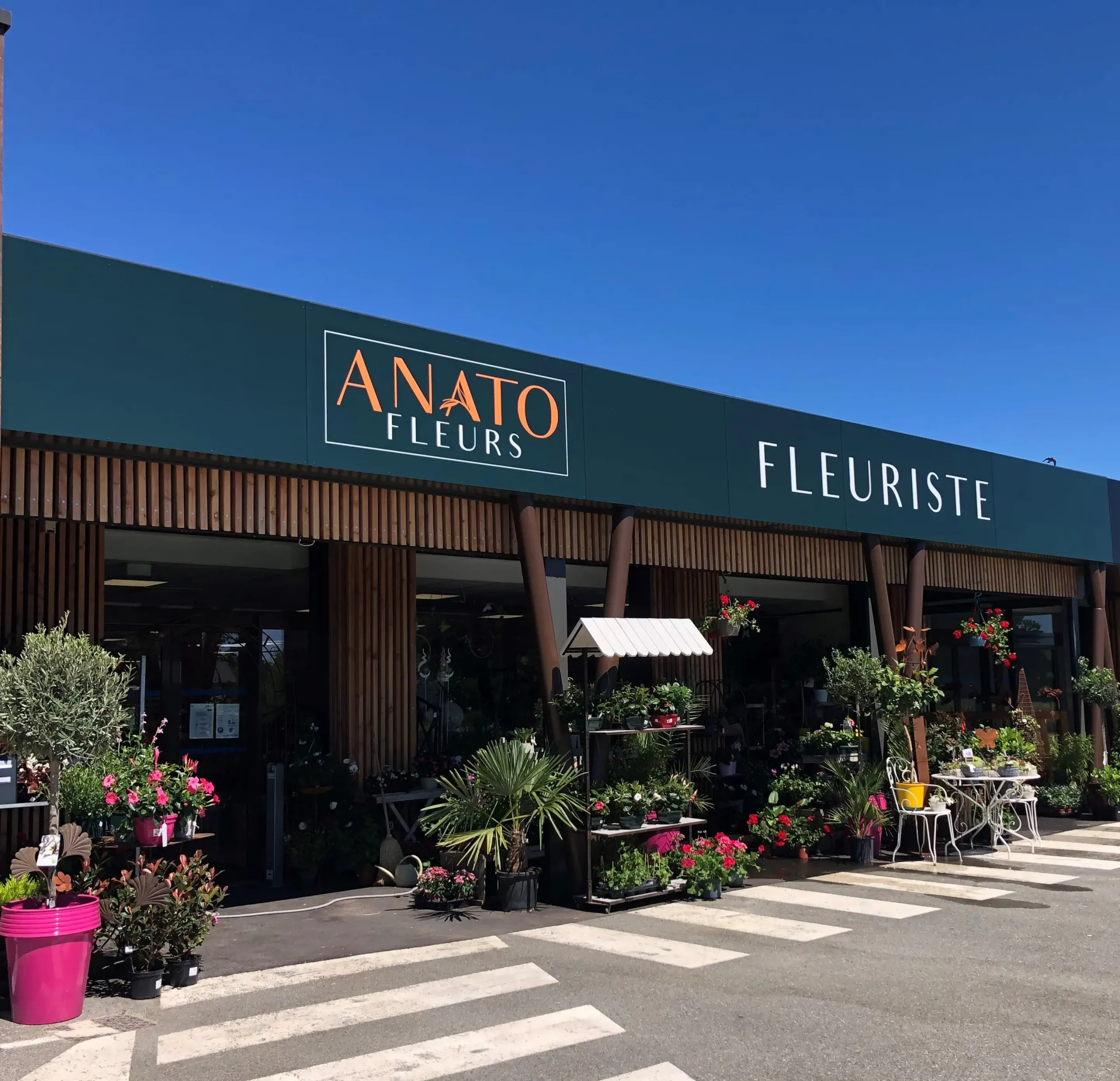 Enseigne Anato Fleurs à Parigné l'Évêque